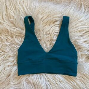 Lululemon Green Athletic Bra